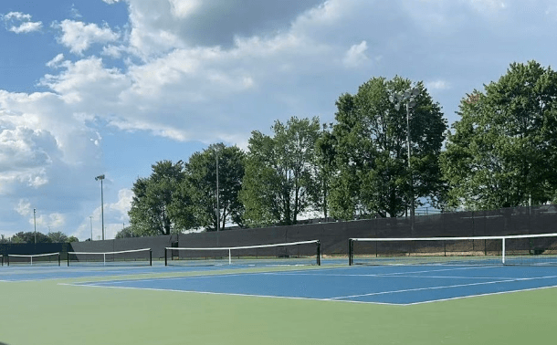 Shillito Park tennis courts in Lexington, Kentucky